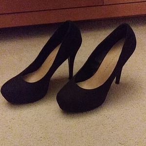Black heels